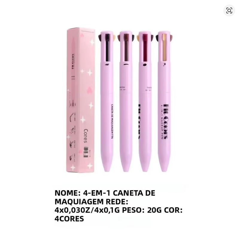 Lapiz de Maquillaje 4 en 1