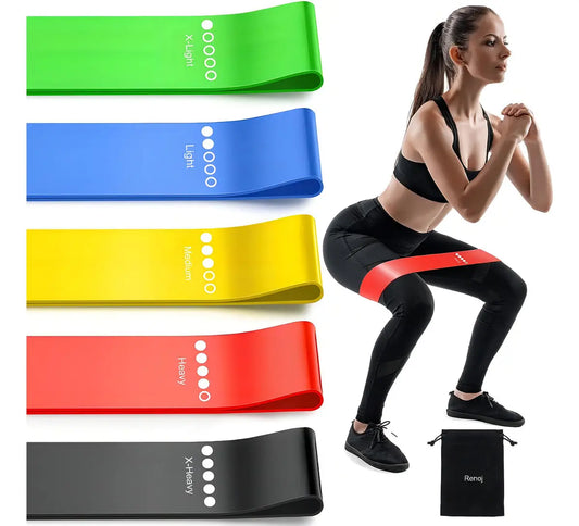 Bandas elasticas para hacer ejercicio