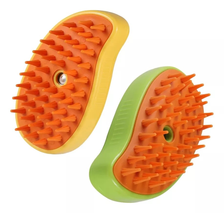 Cepillo Mascotas  Vaporizador 3 En 1