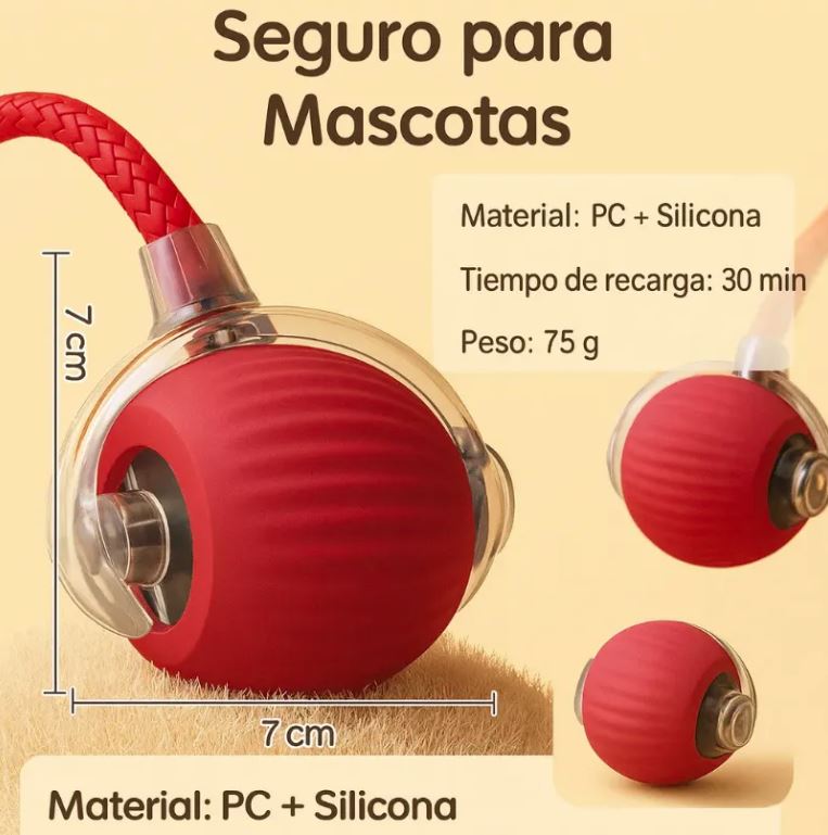 Pelota Interactiva para Mascotas