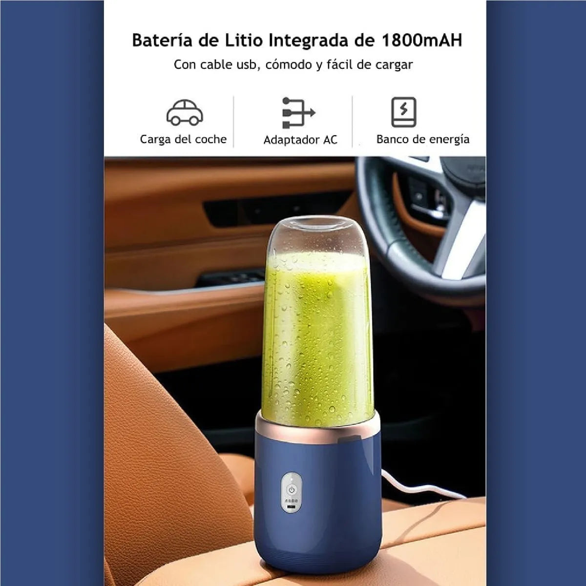 Vaso Licuadora Portatil