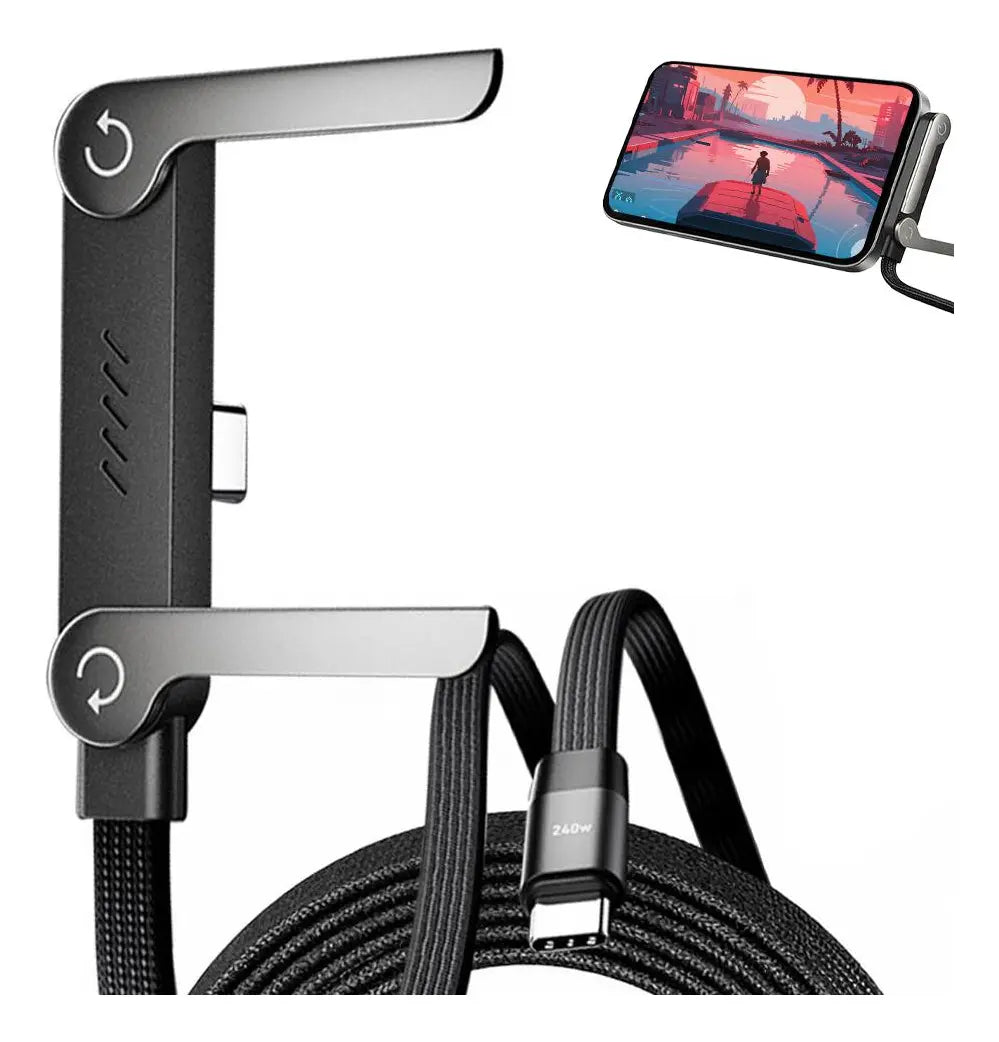 Cable USB Plano Con Base DDD